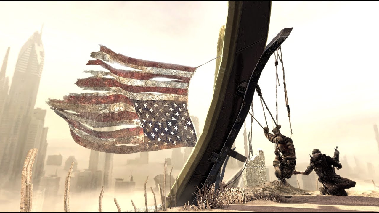I do like Spec ops: the line (a story of a sniper (Jimi Hendrix - Star-spangled banner)).