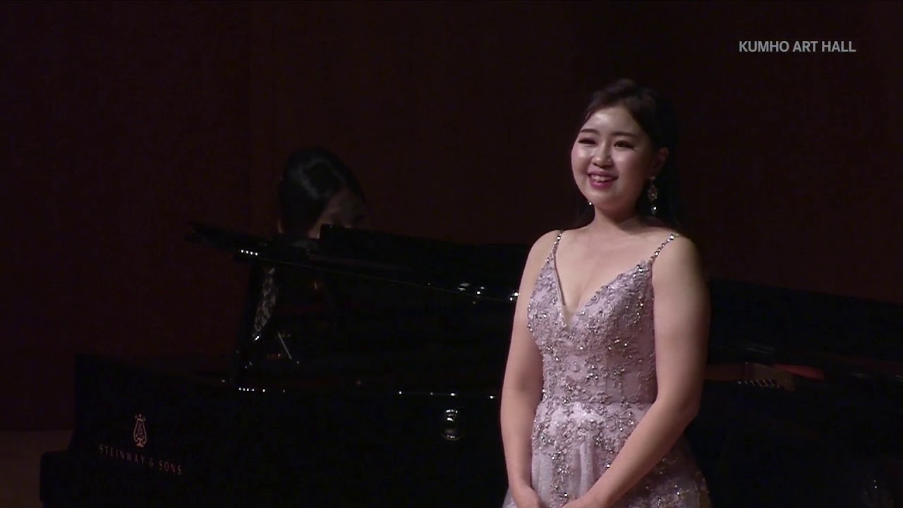 Je marche sur tout les chemins 내가 거기에 나가면/Soprano YeRang Park (박예랑)
