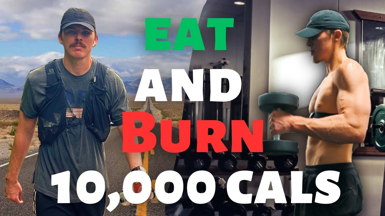 Trying to EAT & BURN 10,000 Calories | As Done by Will Tennyson and Mark Lewis
