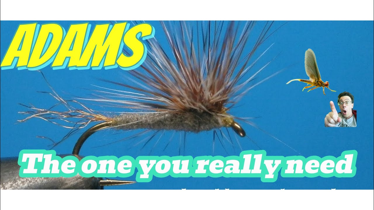 Tying a Hackle stacker adams emerger with Johnny Utah