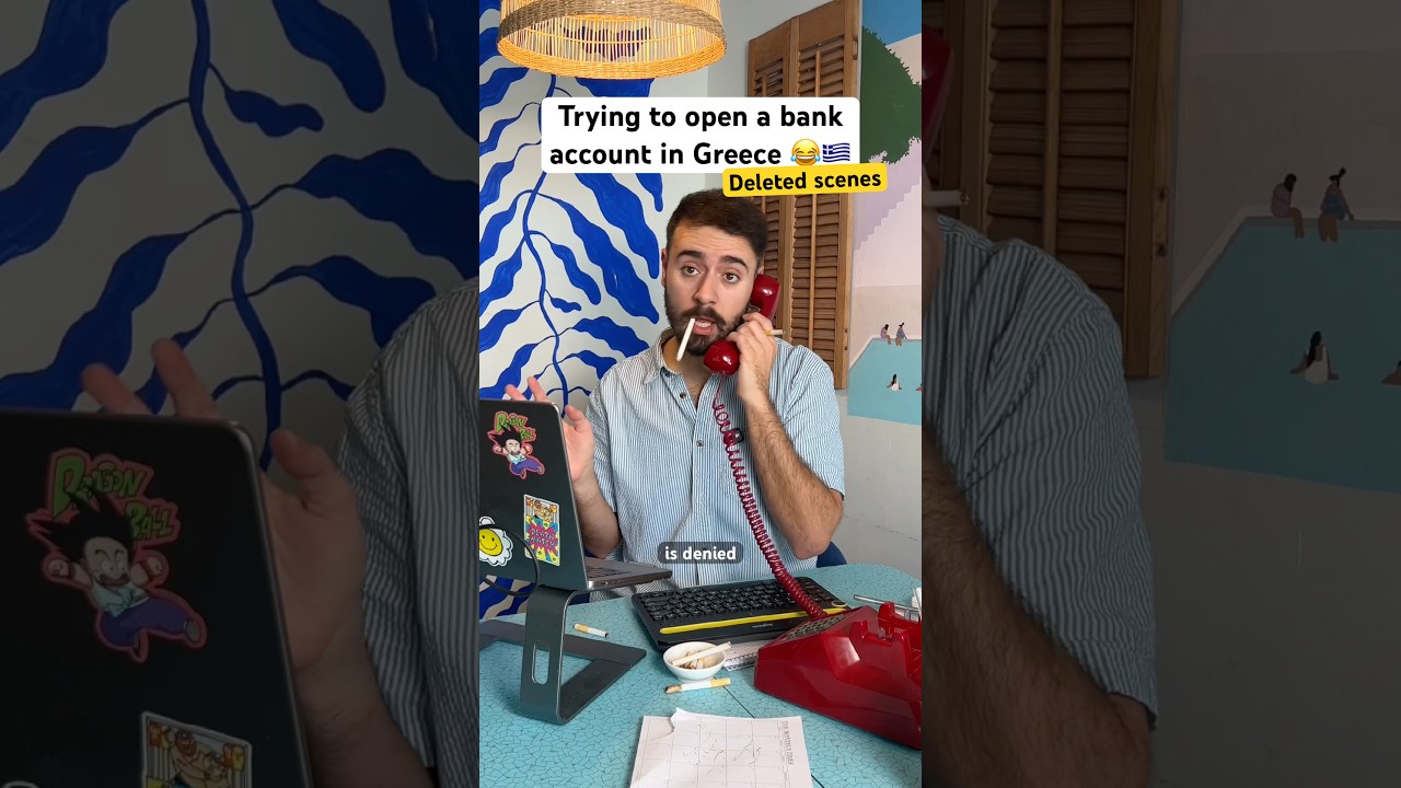 Greek banks are something else 😂🇬🇷 #funnyvideo #greek #balkanmemes #comdeymemes #shorts