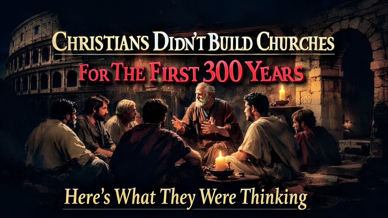 Christians Didn't Build Churches For The First 300 Years. Here's What They Were Thinking