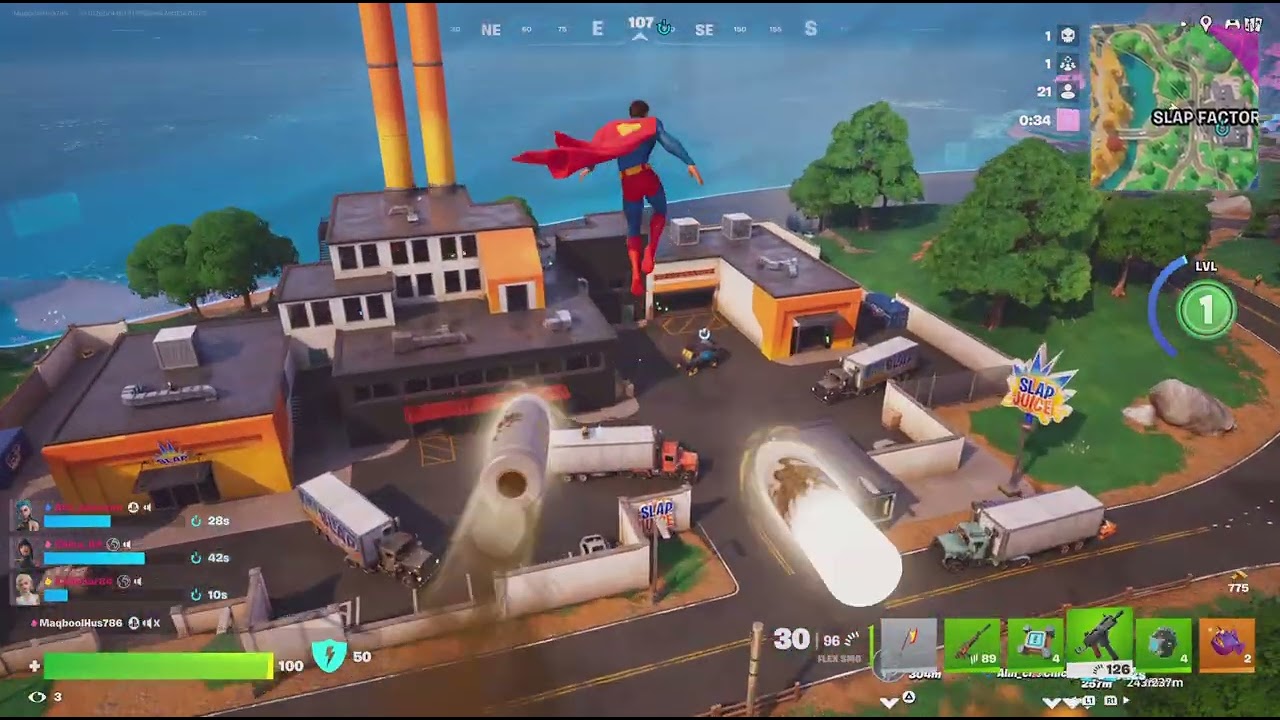 Moeze and Lewis J and Liam and Mikey and Tristan Fortnite