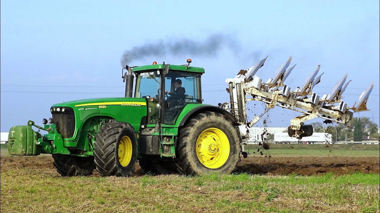 John Deere 8520 + ER.MO FSV4 | Agromeccanica Davì