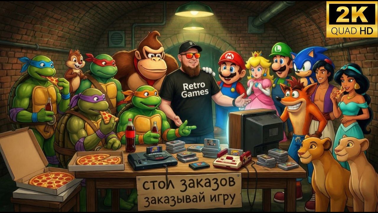Стол заказов►Играем в любимые игры детства Sega►Dendy►SNES►PS1 Возвращаемся в 90-ые