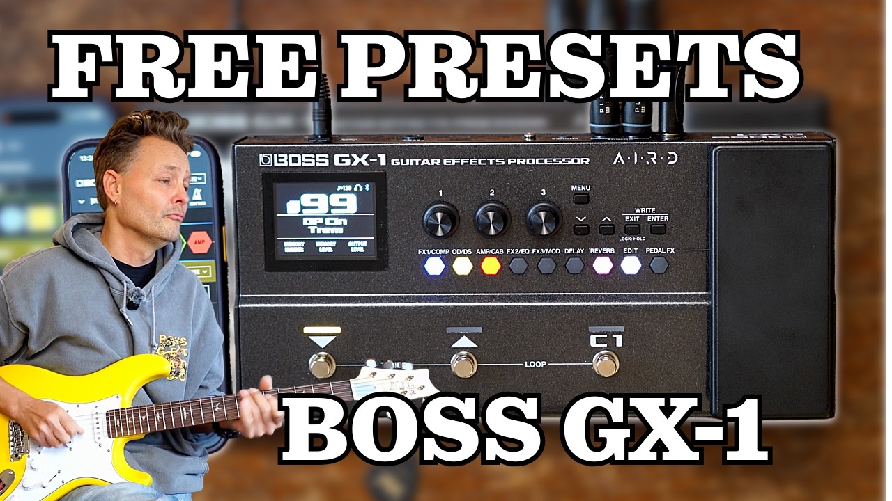 I Made Some Preset For The Boss GX-1