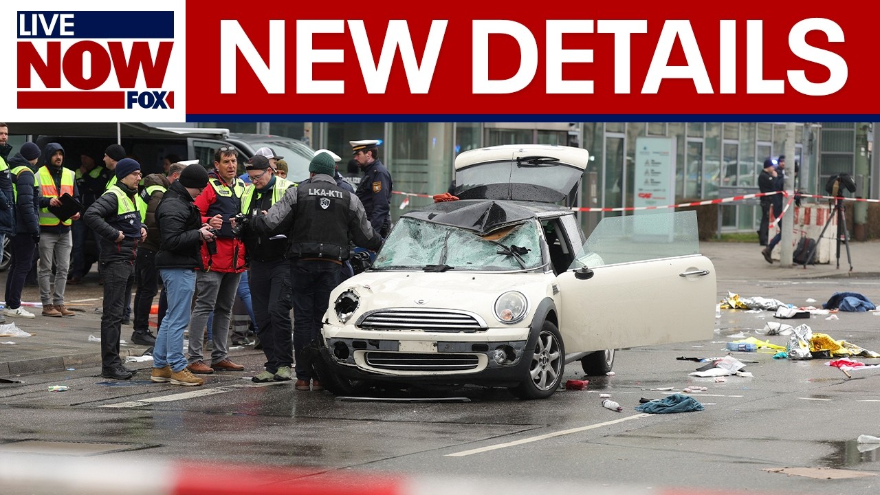 Munich terror attack: Asylum-seeker rammed car into crowd ahead of Vance visit, police say