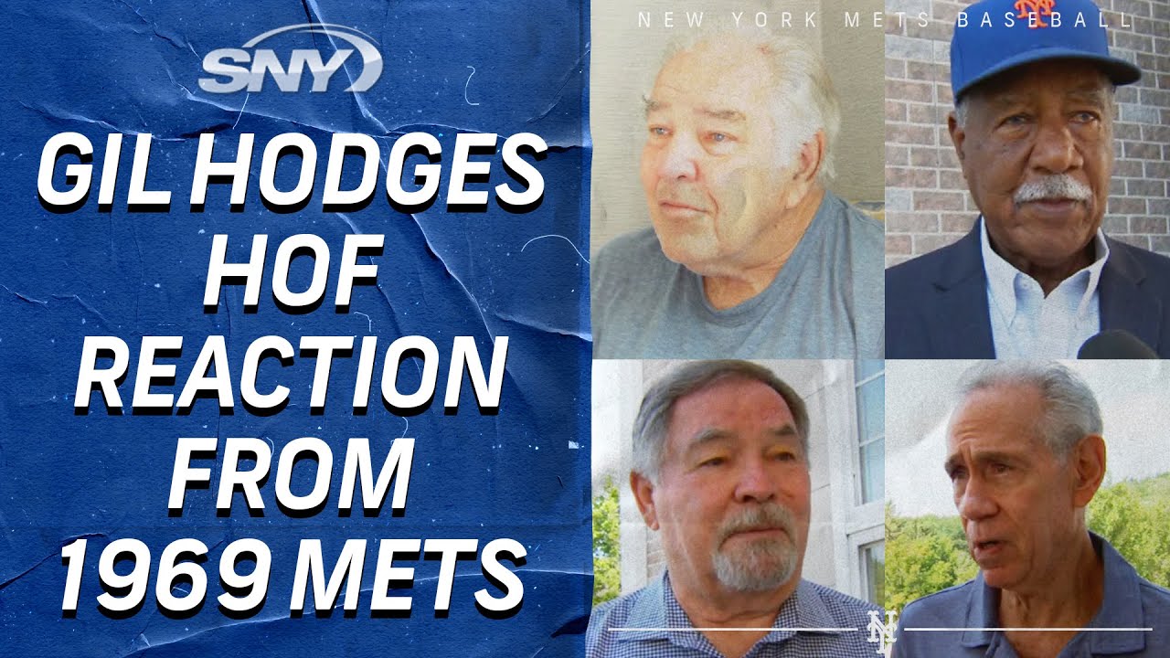 1969 Mets react to manager Gil Hodges being inducted into the Baseball Hall of Fame | SNY