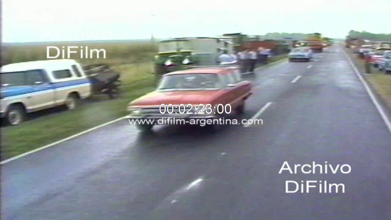Tractorazo en la Ruta 7 protesta del campo por la crisis economica 1985