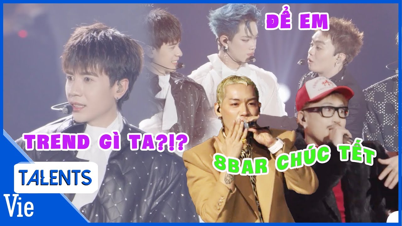 Quang Hùng MasterD ngơ ngác cầu cưu embe, WEAN - Robber 8bar chúc tết cực xịn tại Sóng 25