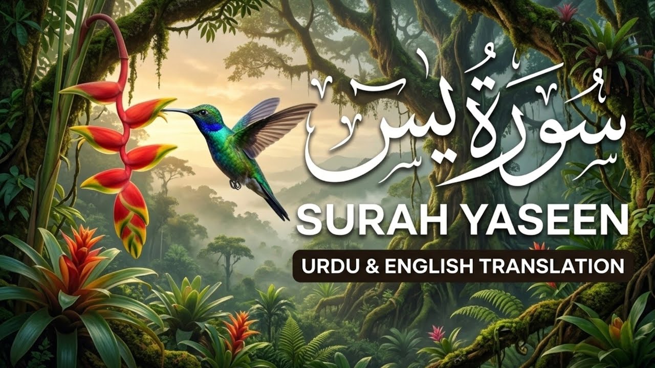 🔴Quran Majid Ki behtarin Tilawat Surah Yaseen | Yaseen Sharif | Quran voice