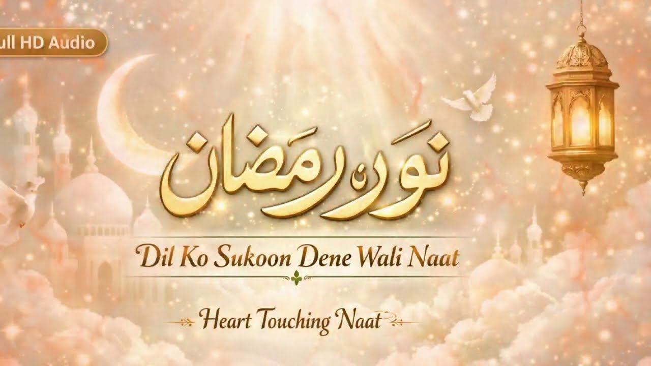 Ramzan Ki Rehmat Do Dil Ek Dua | Beautiful Ramadan Naat 2026 | Emotional Nasheed 🌙