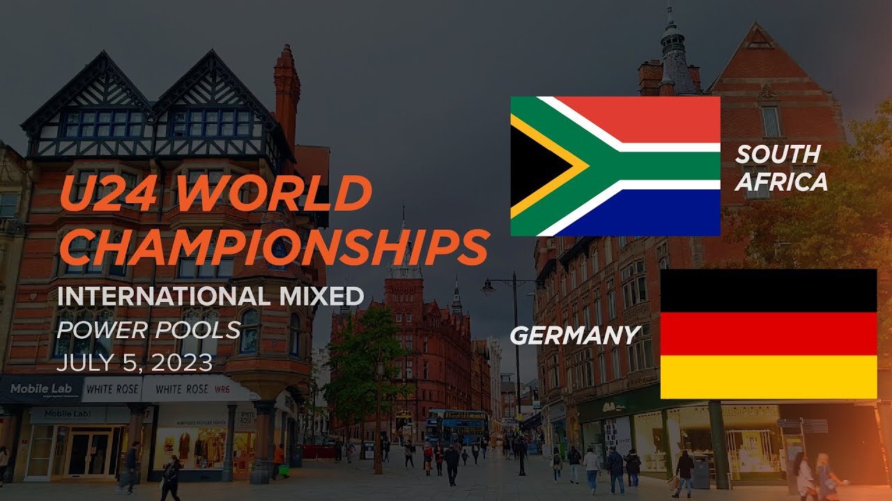 South Africa vs. Germany | Mixed Pool Power Pool | 2023 World Under-24 Ultimate Championships