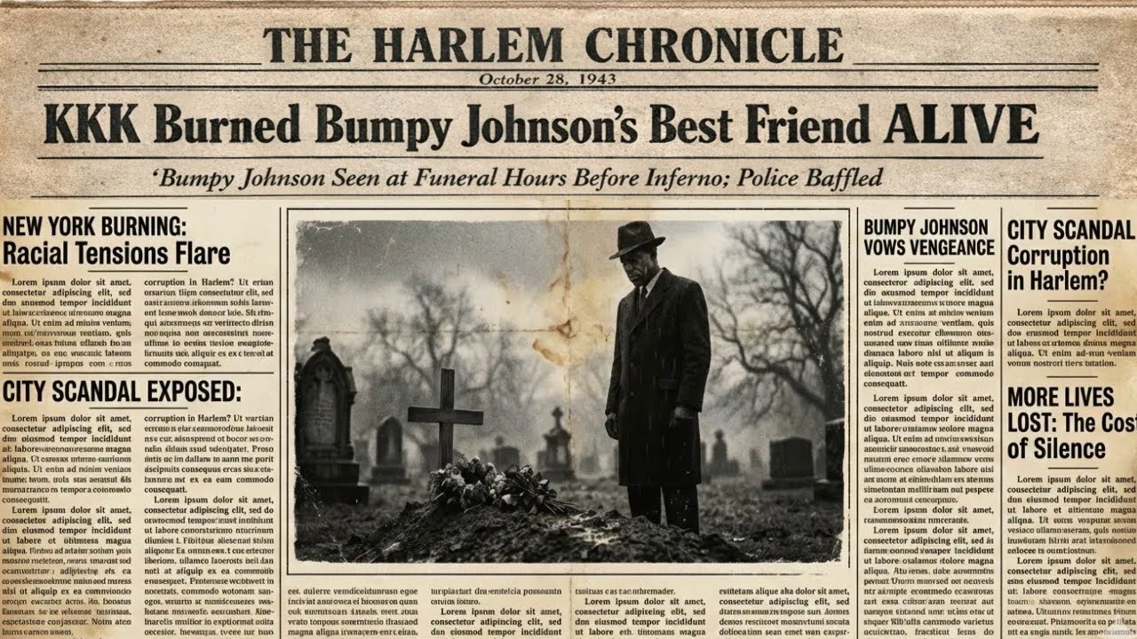 Why the KKK Never Returned to Harlem: The Brutal Revenge of Bumpy Johnson
