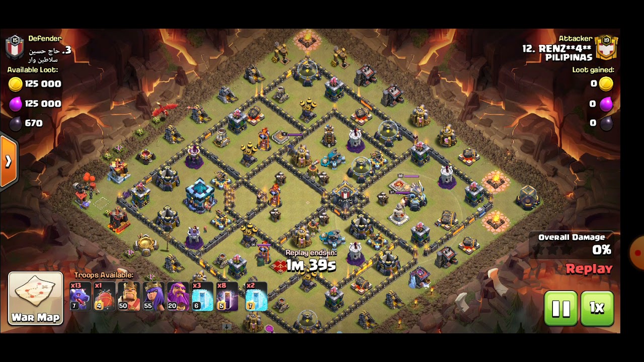 TH12 Dragbat Attack, very Powerful strategy...