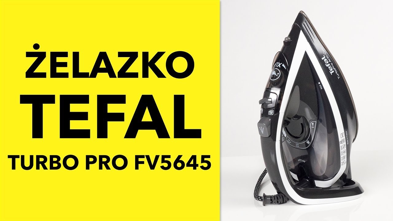 Tefal Turbo Pro FV5645 - dane techniczne - RTV EURO AGD