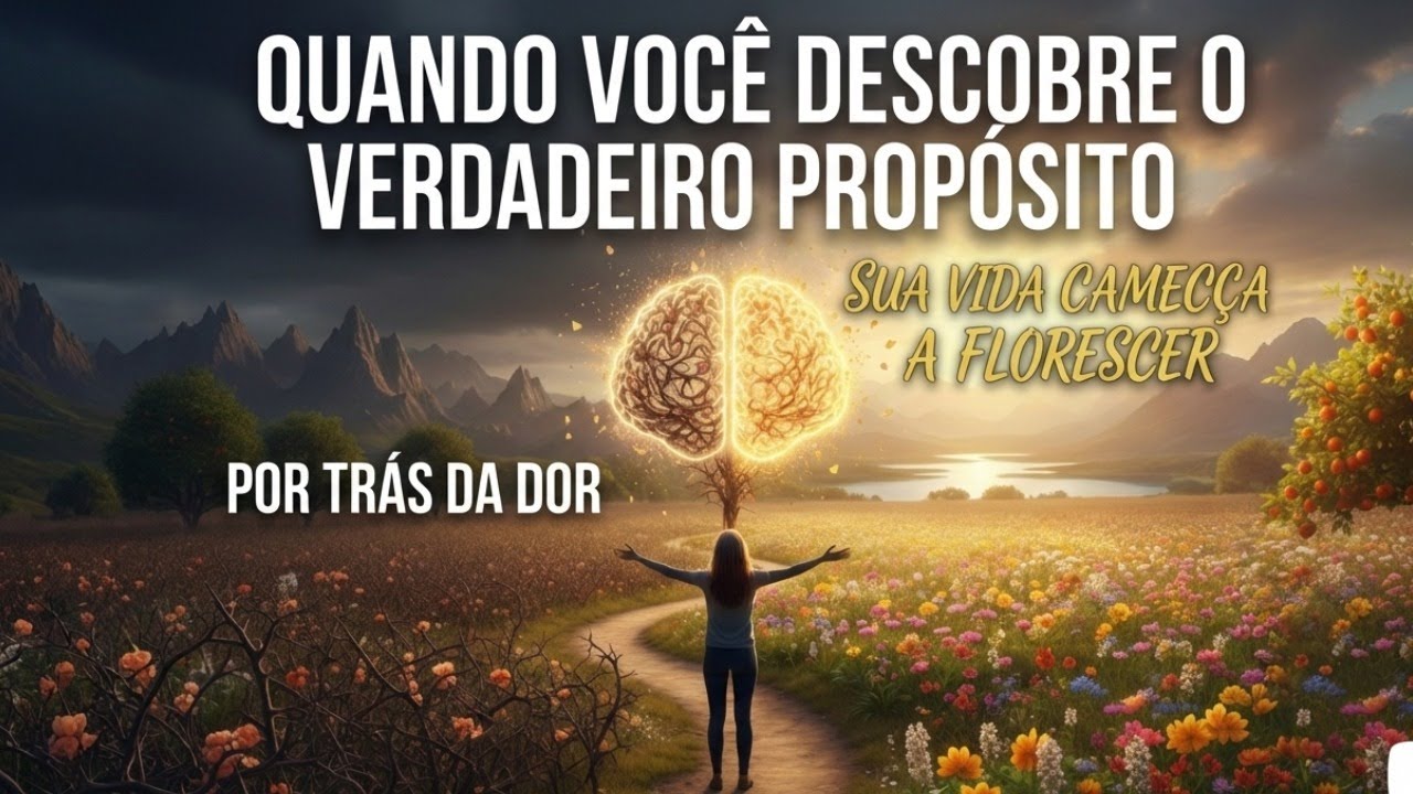 Quando Você Descobre o Verdadeiro Propósito Por Trás da Dor, Sua Vida Começa a Florescer