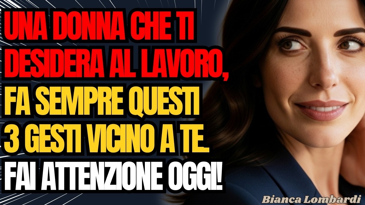 La Tua COLLEGA Ti Vuole: 3 SEGNALI Che NON Noti MAI