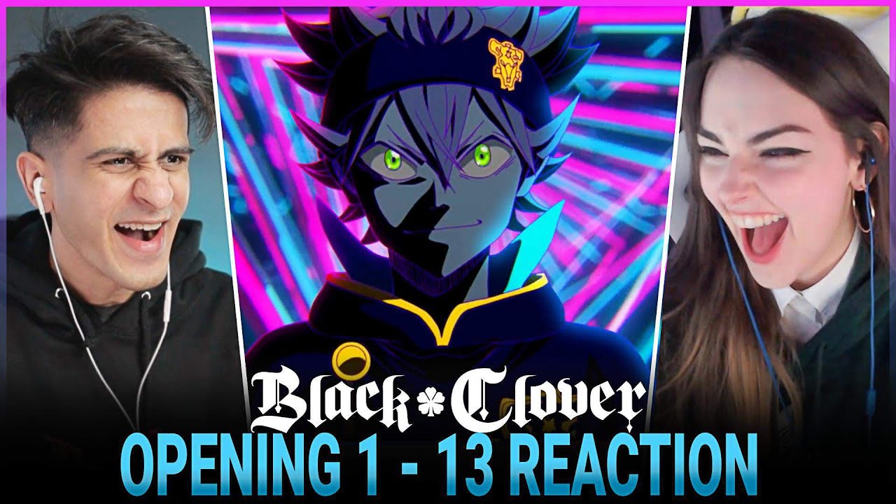 Black Clover Openings 1-13 REACTION | Opening Reaction