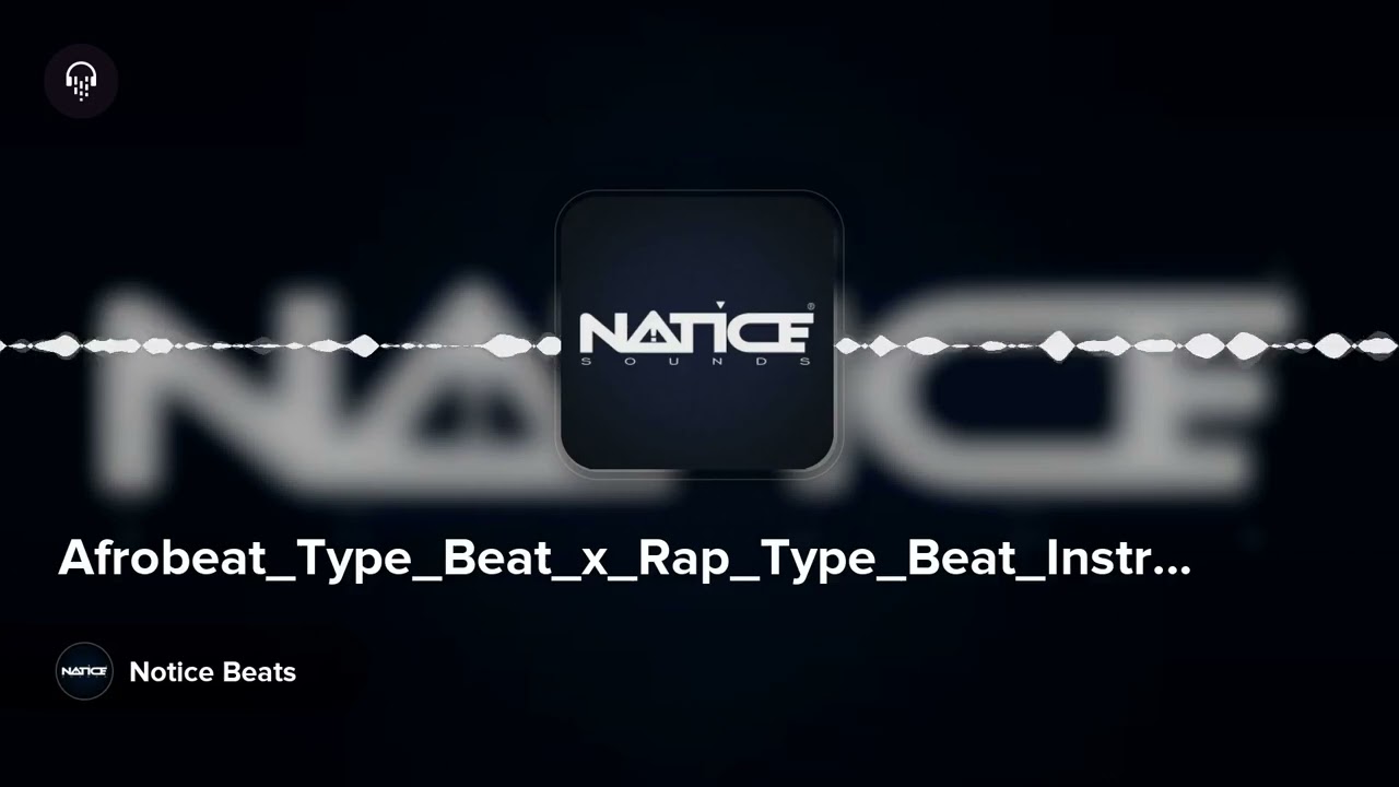Afrobeat_Type_Beat_x_Rap_Type_Beat_Instrumental_Nduyuyu 2025 by Notice Beats