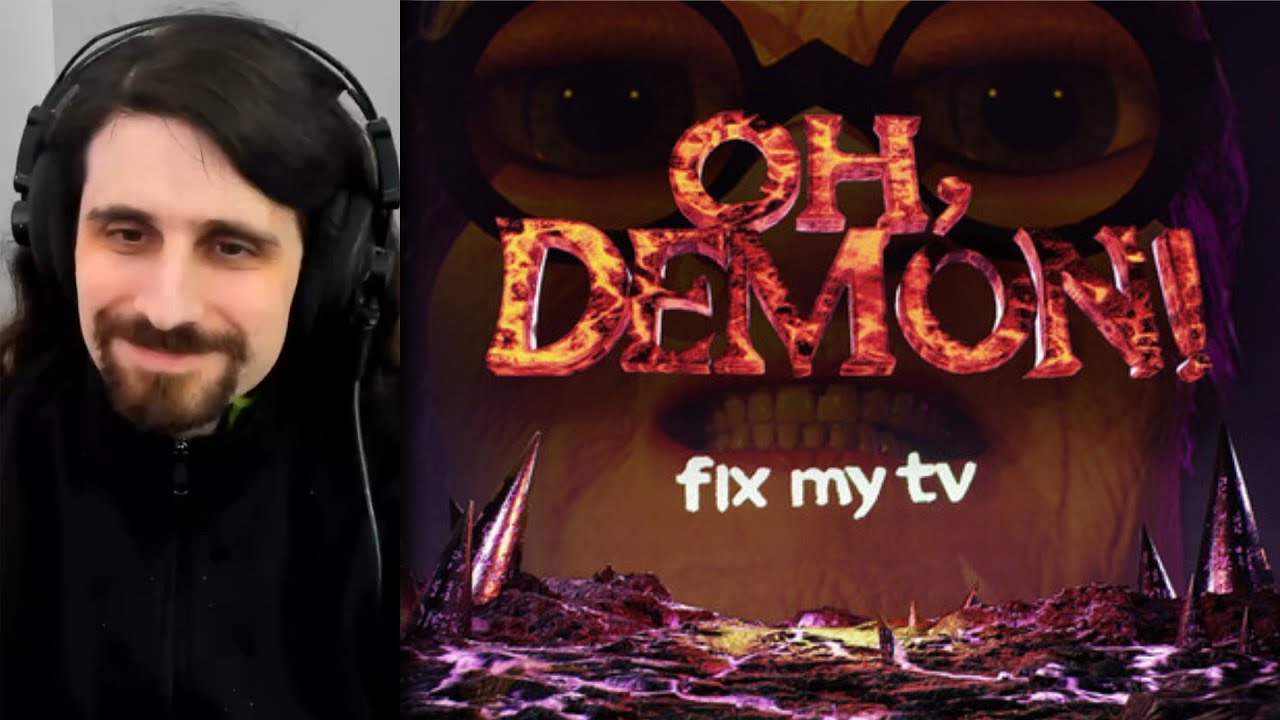 OH DEMON! Fix my TV | Alva Majo