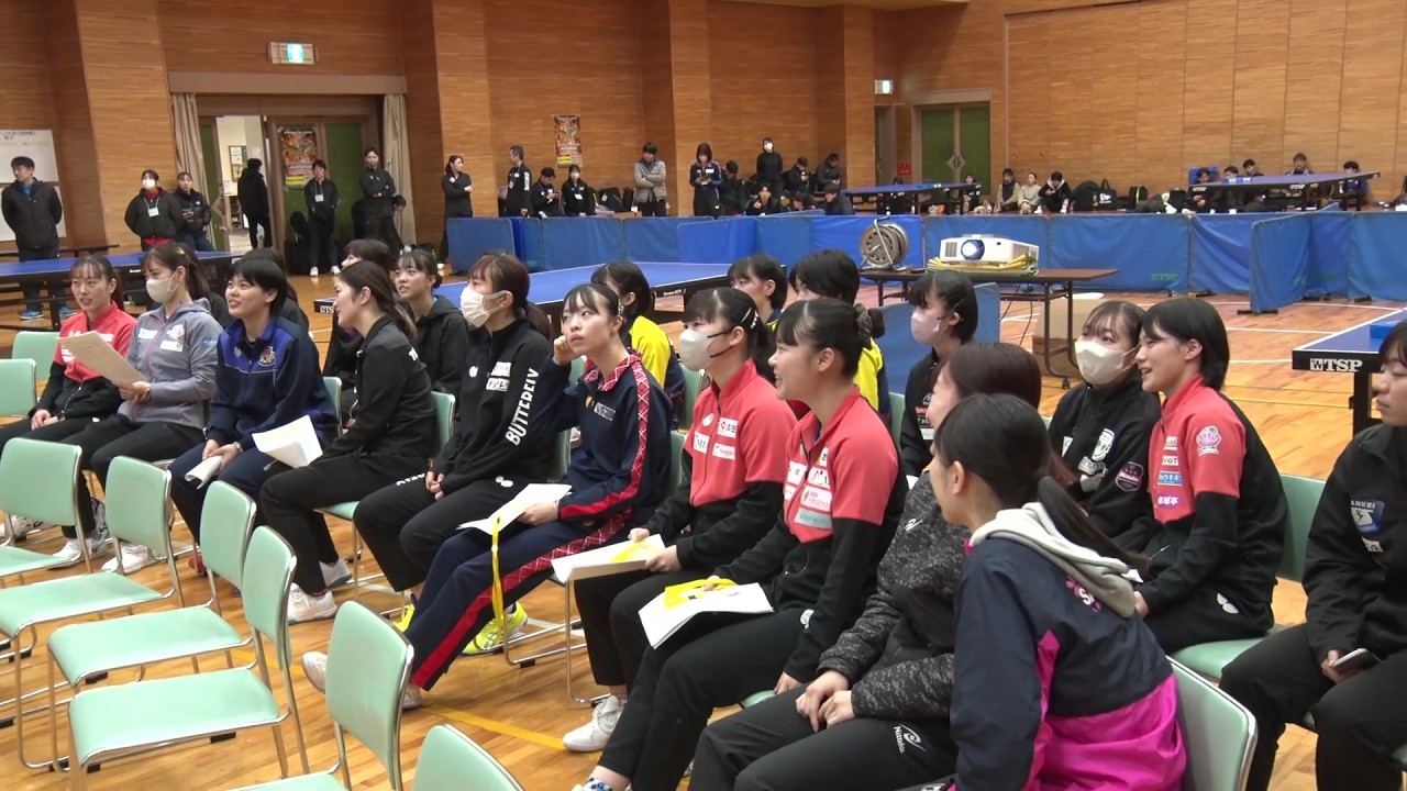 【女子ドロー抽選会】世界卓球2026団体戦 代表選考会