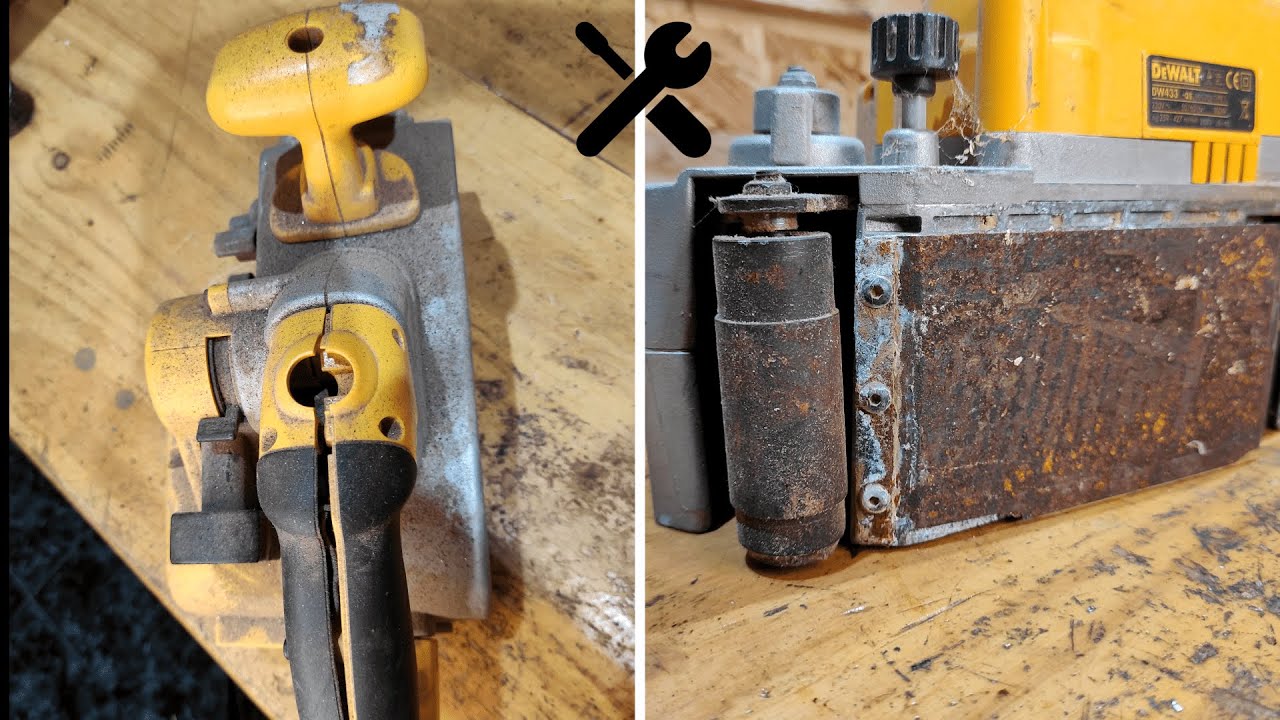 Ремонт и восстановление ленточных шлифовальных машин DeWALT