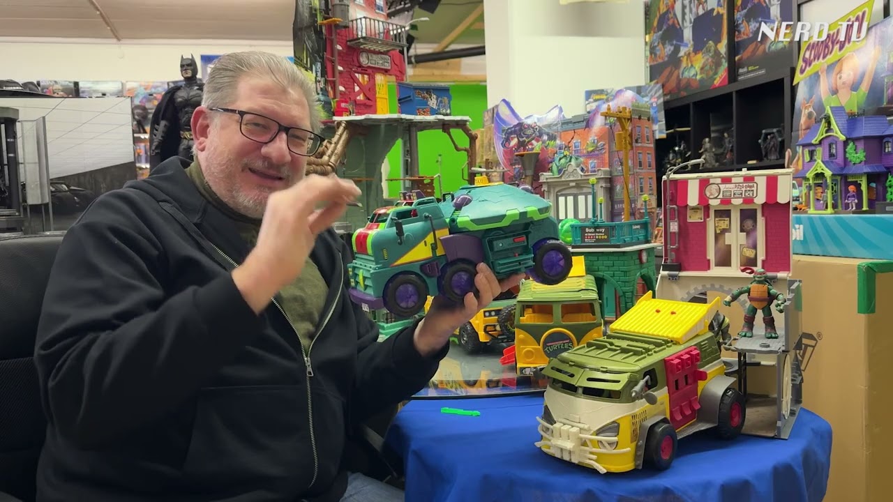 Holy Plastic - Wahnsinn! Turtles Action-Fahrzeuge! @NERDtv