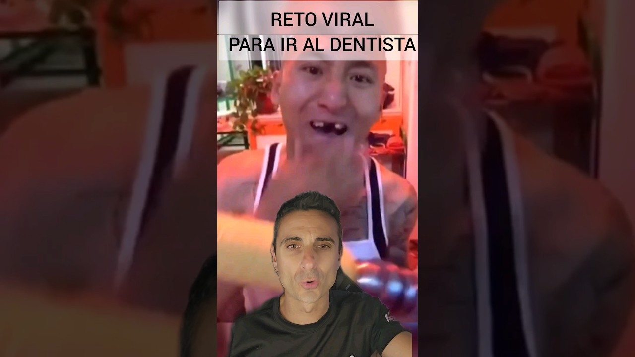 Reto viral para ir al dentista. #supervivencia #curiosidades #emergencia