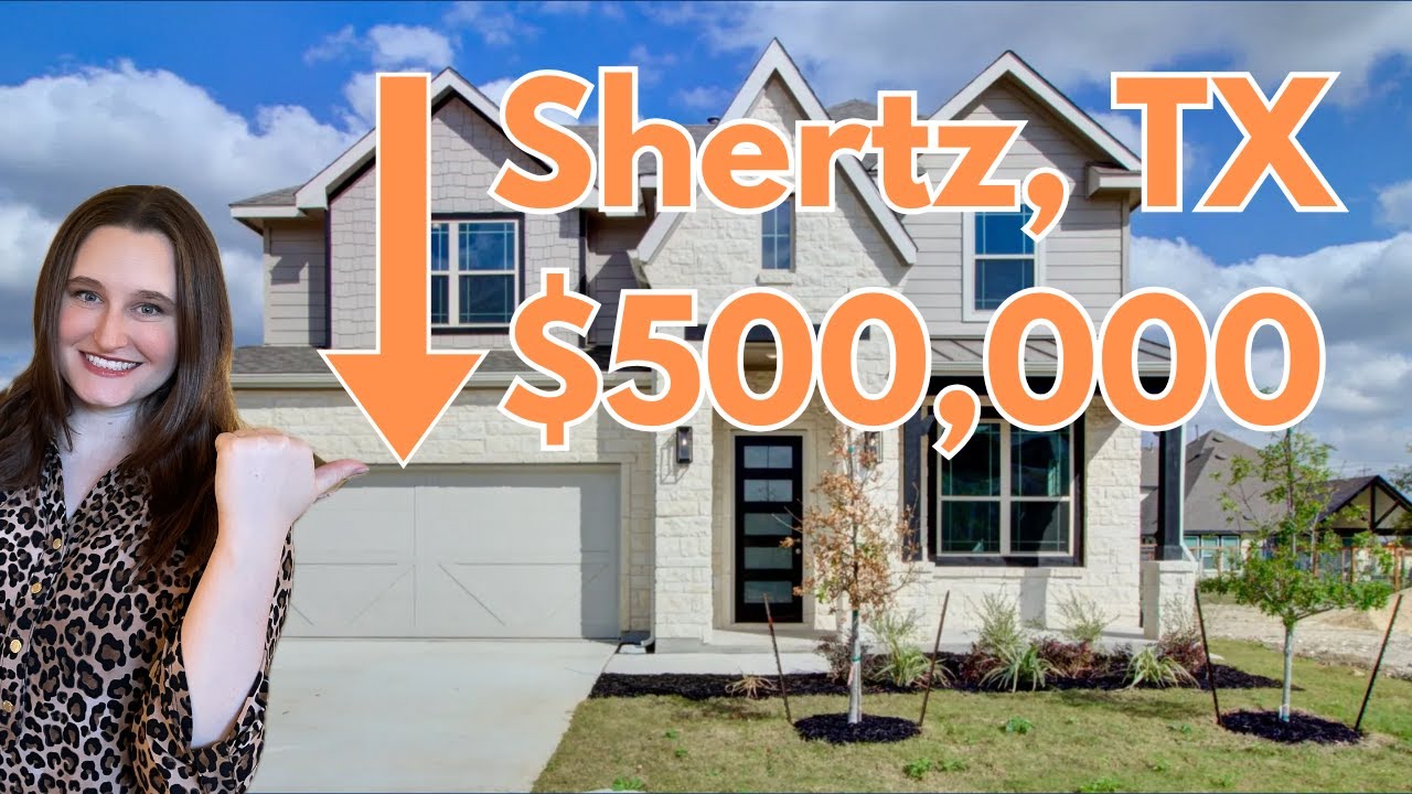2 Move-In Ready New Construction Homes in Schertz TX