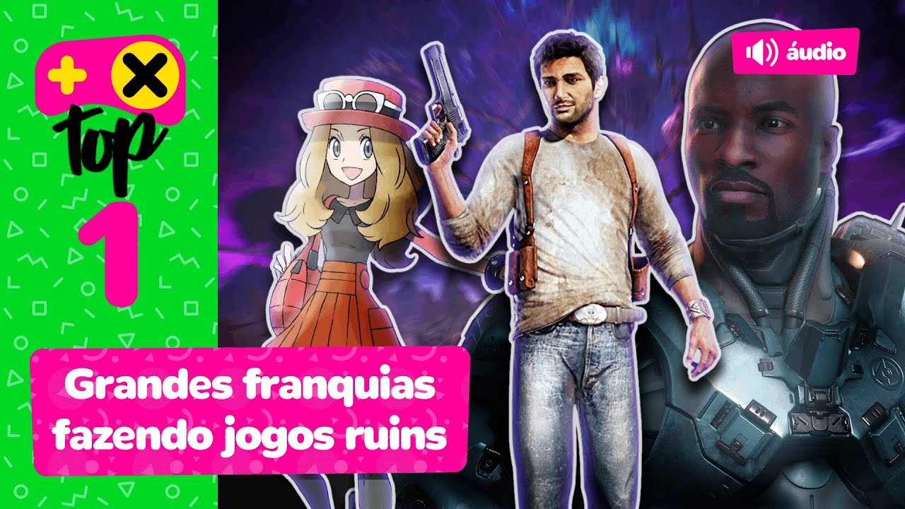 XdC Top #1 - Os piores jogos de ótimas franquias
