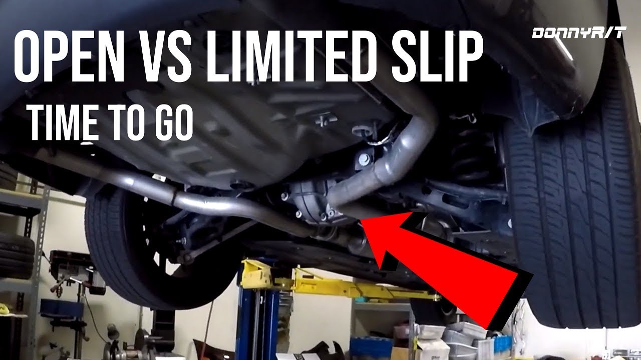 Charger R/T: Open vs Limited Slip Differential