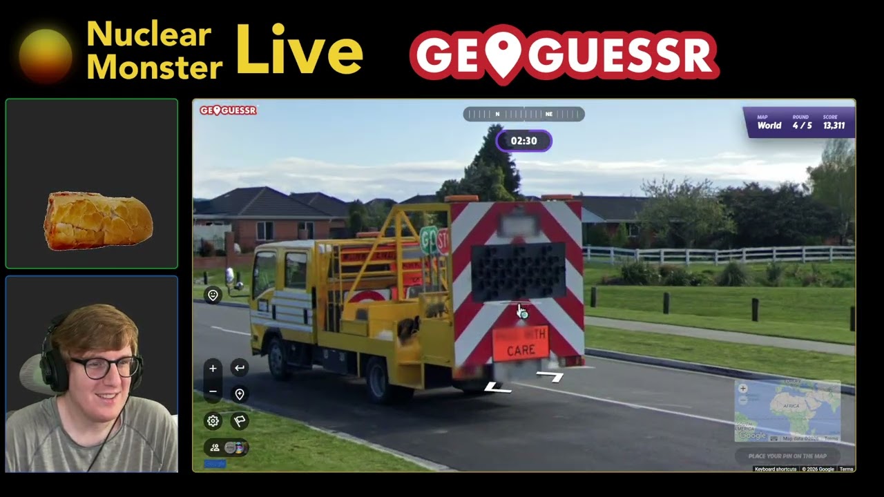 4 out of 5 geoguessr daily for 25 Feb. 2026