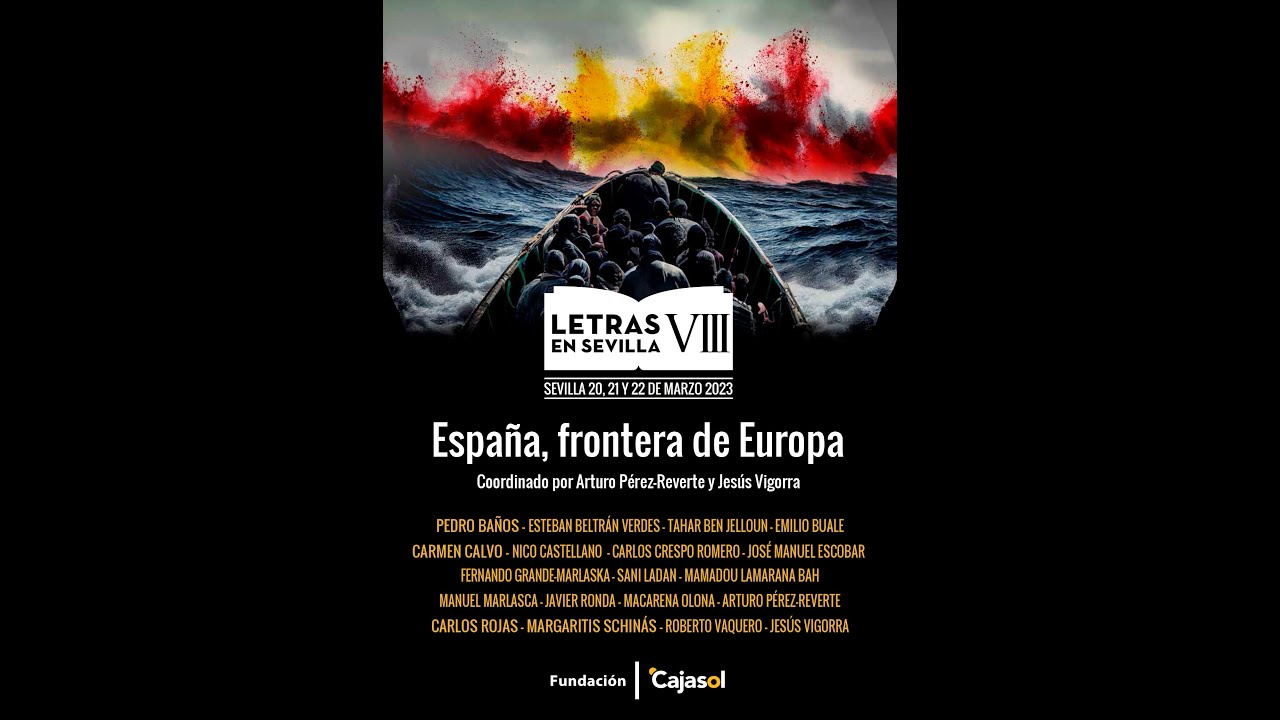 Macarena Olona y Roberto Vaquero | Inmigración Letras en Sevilla España, frontera de Europa