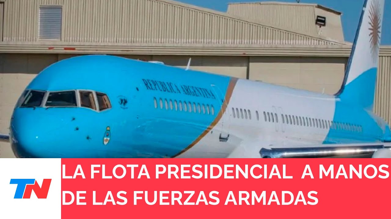 Javier Milei transferirá la flota de aviones presidenciales a las Fuerzas Armadas