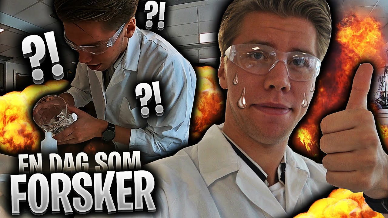 PR&Oslash;VER &aring; v&aelig;re FORSKER for EN DAG... 🔬👀 **DAGSVLOG fra SVERIGETUR**