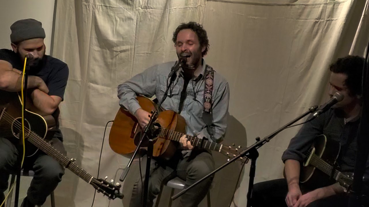 Cabell Tice, Israel Nebeker (Blind Pilot) and Ryan O'Keefe (River Whyless) live concert (Part 7)