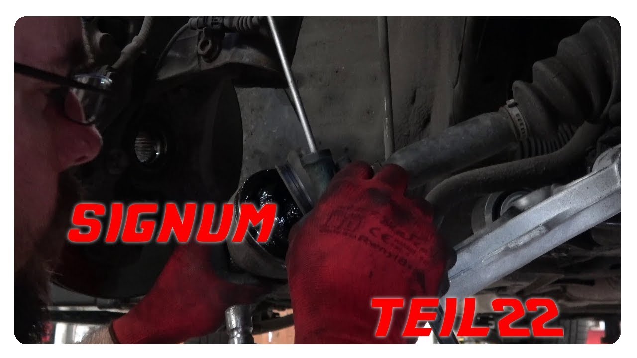 2003er Opel Signum 3.2 V6 - Teil 22 : Tüv  Achsmanschette (außen) [4K]
