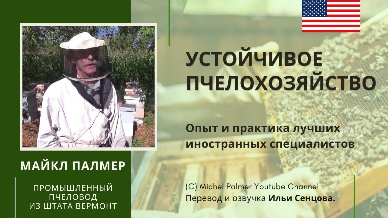 Устойчивое пчеловодческое хозяйство (лекция Майкла Палмера, 2013)
