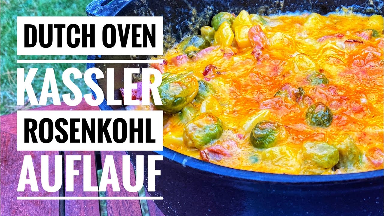 Kassler Rosenkohl Auflauf | Dutch Oven | 059 | Grillcoach Gerrit