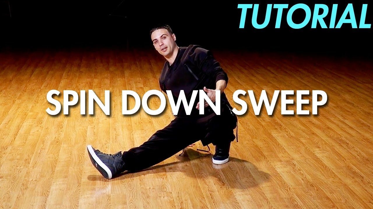 Как сделать Spin Down Sweep (урок по хип-хопу: брейк-данс) | Мигран Киракосян
