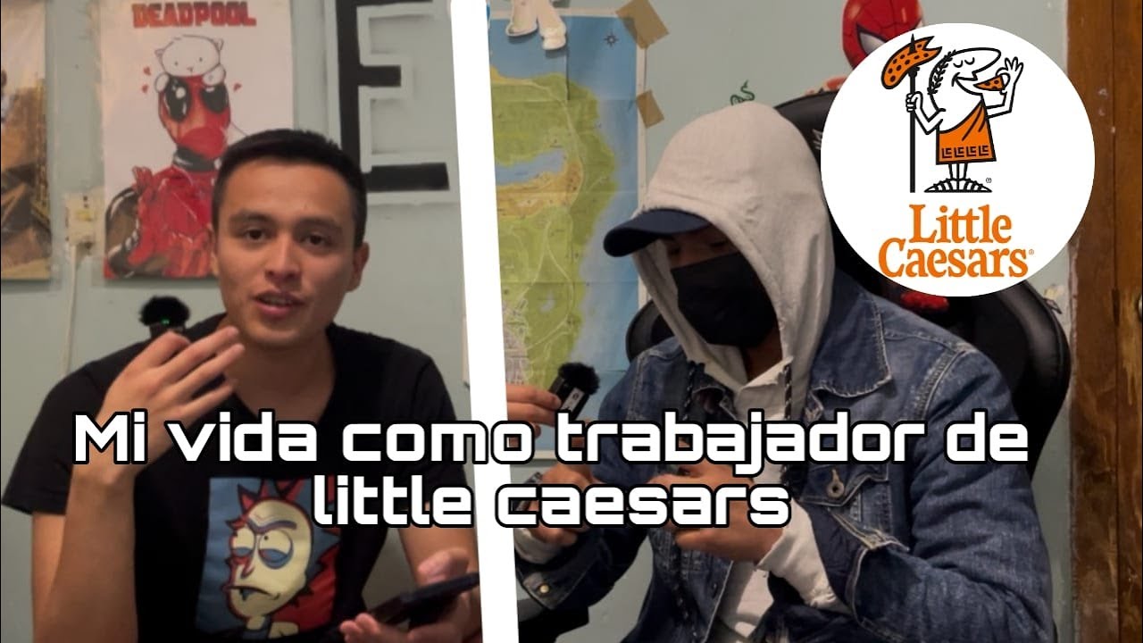 Como es trabajar en little caesars?/Entrevistas con CorvE😮