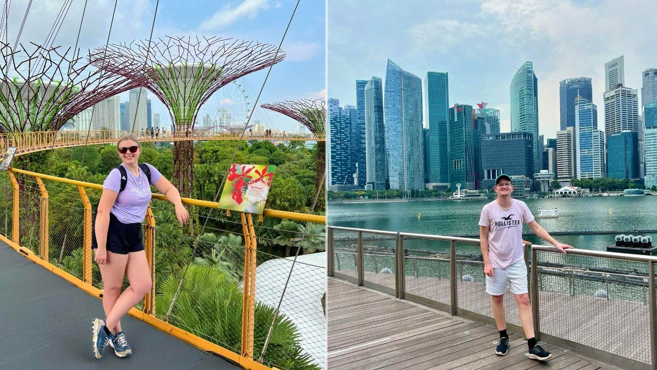 Sightseeing In Singapore! Gardens By The Bay, Marina Bay & MORE!