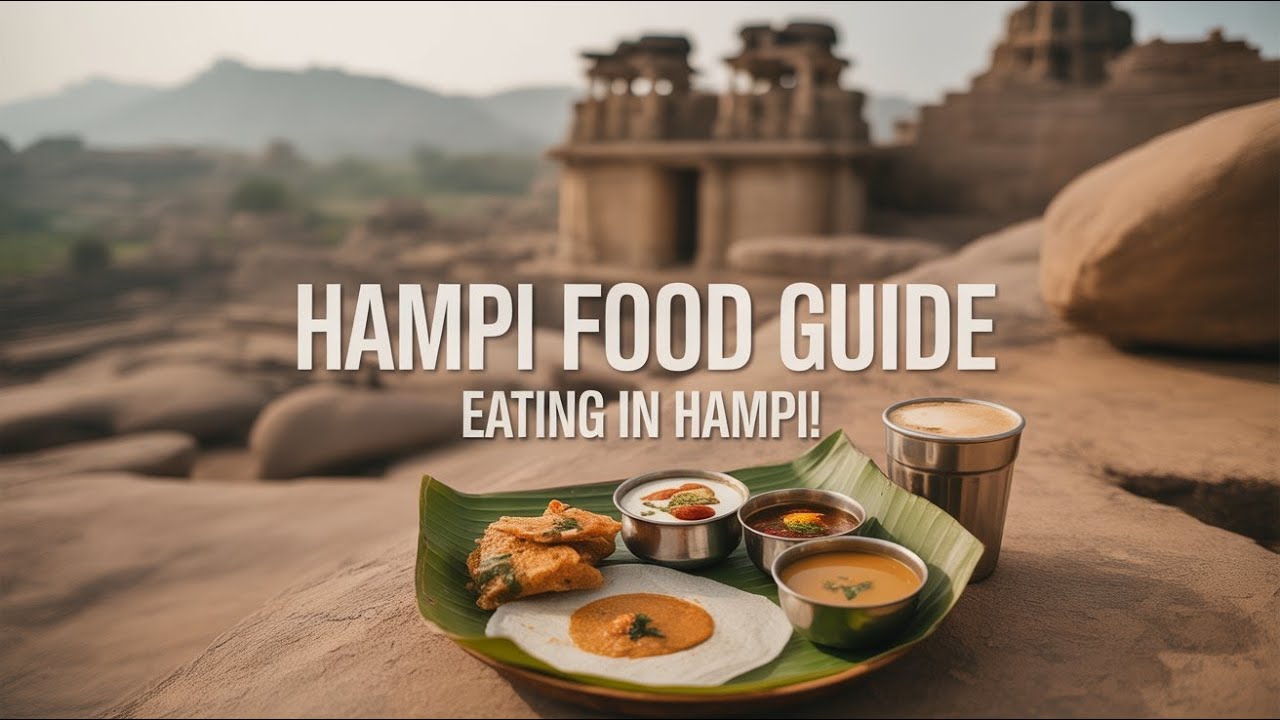 Eating Local Food in Hampi 🍽️  Simple, Authentic & Soulful!