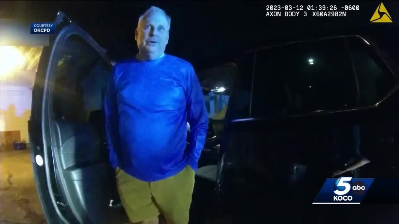 Body camera video shows OKC police captain's arrest