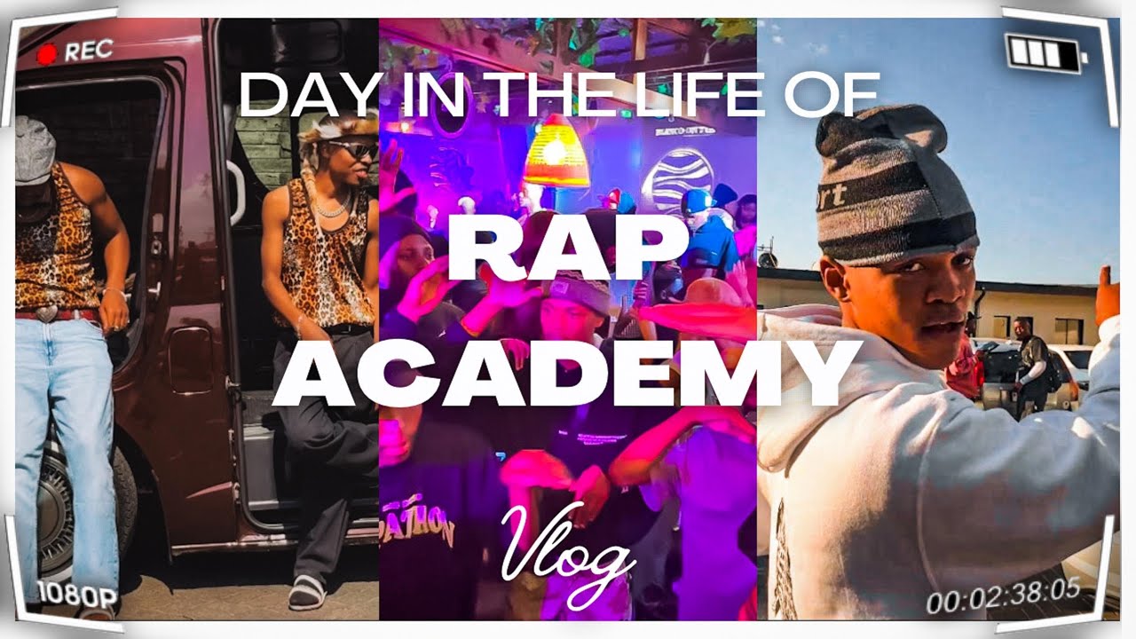 DAY IN THE LIFE OF RAP ACADEMY-Ice Beats & Sbuda Malether Shoot| 7V Rock Blanco
