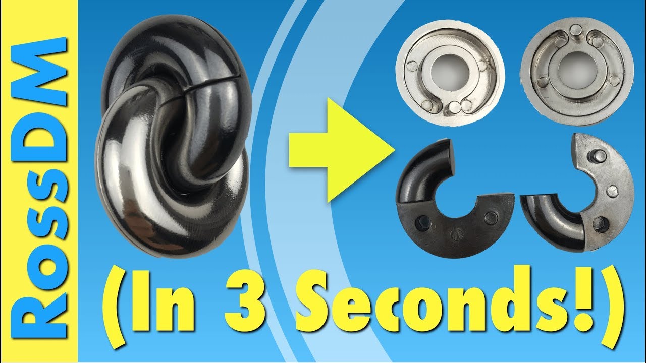 DONUT PUZZLE SOLUTION (in 3 seconds!)