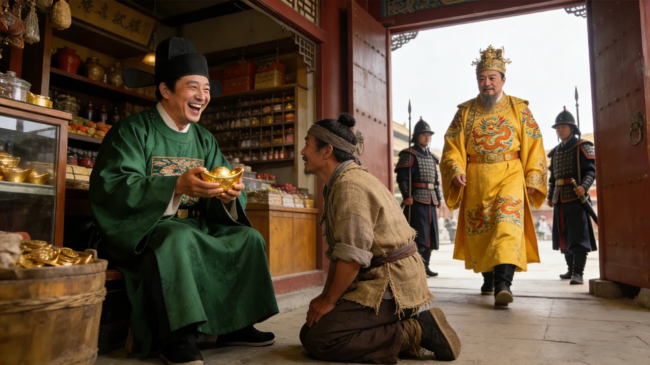 貪官欺負老板，還當眾貪汙，哪料皇帝就在一旁，這下慘咯！#drama #古装 #中国电视剧