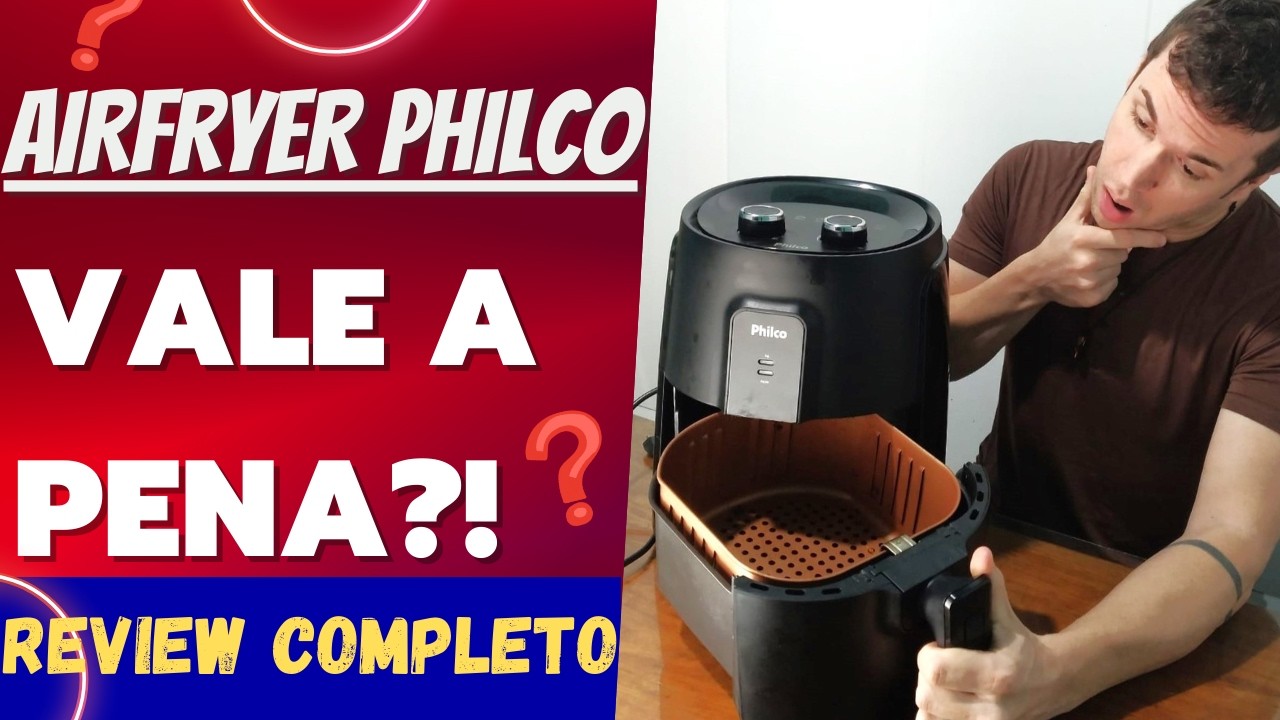 AIRFRYER PHILCO: É BOA? GRUDA GORDURA NO FUNDO DO CESTO? GASTA MUITO? SAIBA JÁ!