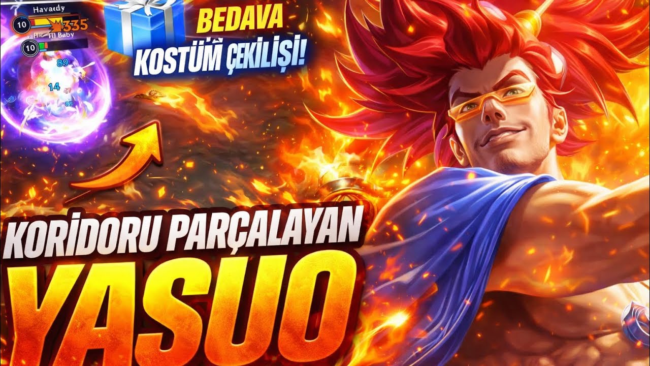 Full Damage Yasuo Asla TUTULAMIYOR! (ÇEKİLİŞ VAR) - Wild Rift